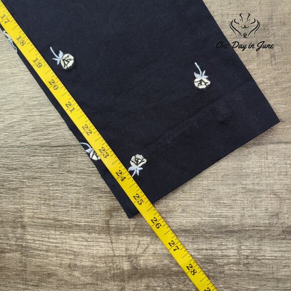 Loft Marisa Crop Pants Size 10 - Picture 5 of 6